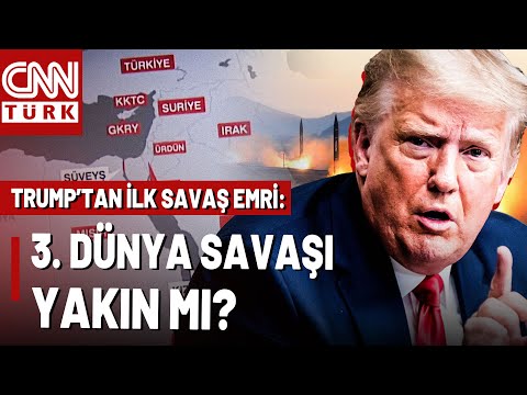 Savaşı Bitireceğim Dedi, SAVAŞ BAŞLATTI! 3. Dünya Savaşını Trump Mı Başlatacak?