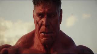 Captain America: Brave New World Post CREDIT Scene (2025) - Captain America VS Red Hulk (HD)