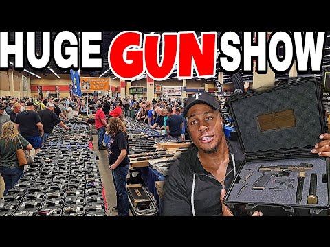 BIGGEST PREMIER GUN SHOW THIS YEAR #gunshow #guns