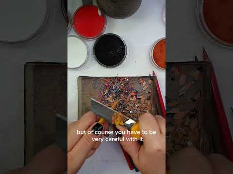 HOW I MAKE MY PENCILS SUPER SHARP TO DRAW ON DOLLS by Poppen Atelier