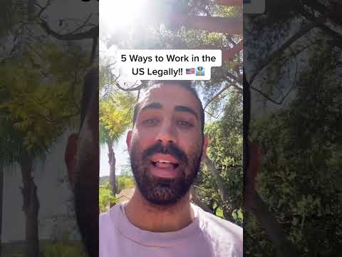 5 ways to work in US Legally!