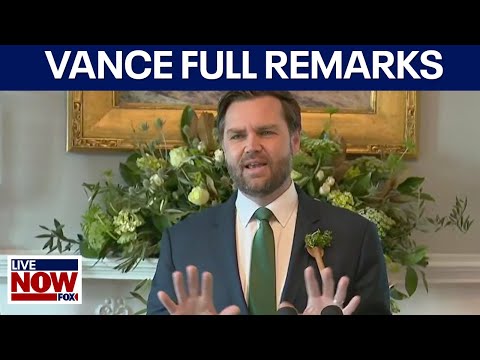 FULL: VP Vance hosts breakfast for Irish leader | LiveNOW from FOX