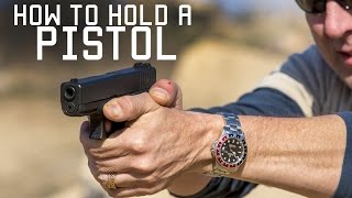 How to Hold a Pistol | Special Forces Instruction | Tactical Rifleman