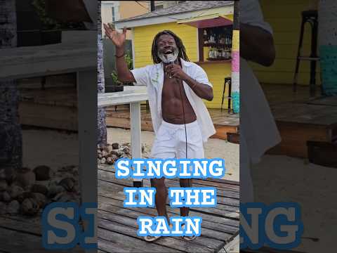 Nassau Bahamas Singing in the Rain #cruise  #travel #nassau #bahamas  #cruiseship