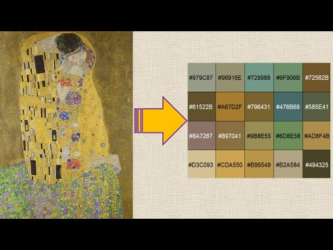 Picture to hex codes | Color code extraction from pictures