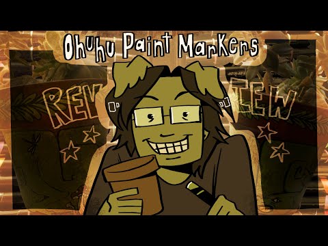 painting a new pot for my succulents! Ohuhu acrylic marker REVIEW