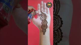 Easy Mehndi Design #mehndi #trickmehndi #shortvideo #viral #newvideo #viralvideo #shorts #new #art