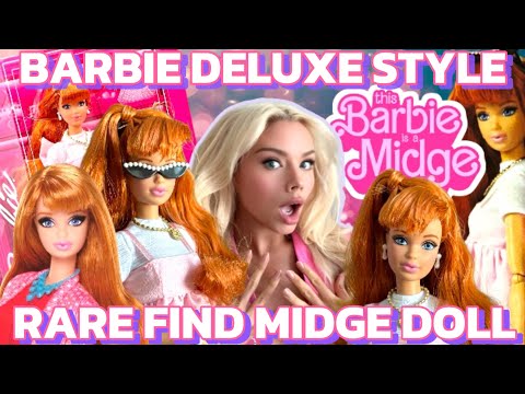 BARBIE DELUXE STYLE DOLL! RARE FIND MIDGE DOLL! BARBIE LIFE IN THE DREAMHOUSE! IS IT WORTH THE HYPE?