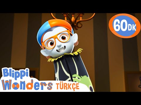 Korkutma Yarışması 🧟 Cadılar Bayramı Özel 🎃 Blippi Wonders - Çocuklar için Eğitici Videolar