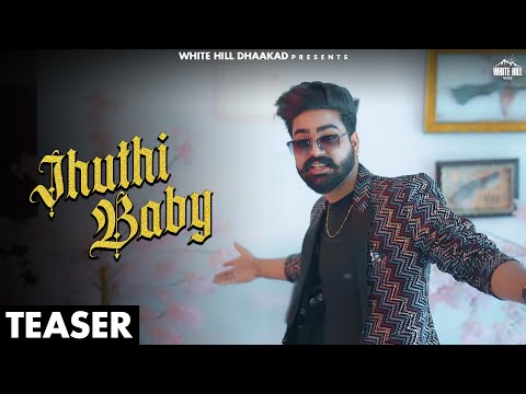 Jhuthi Baby (Official Teaser) | G Jaan | Its Harrish | Haryanvi Song 2025 | Rel 21th Jan