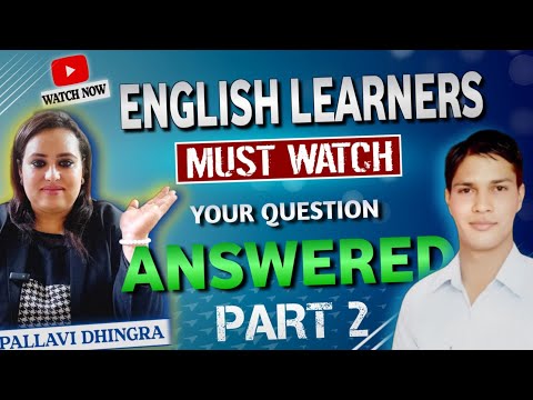 Your Questions Answered - Part 2 #englishspeakingpractice