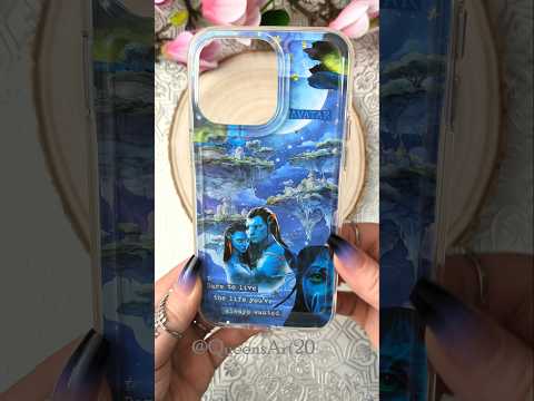 ASMR | Avatar 💙 | DIY phone case insert | journal with me!#journal #asmr #scrapbook #art#fun