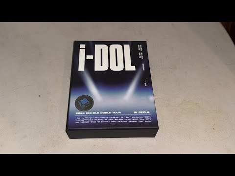 (G)I-dle 2024 World Tour (G)I-dle I-DOL In Seoul DVD Unboxing