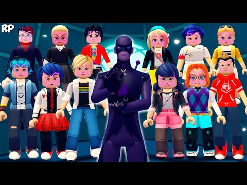 ALL AKUMATIZED VILLAINS DO GRUPO NO MIRACULOUS RP - MIRACULOUS ROBLOX!