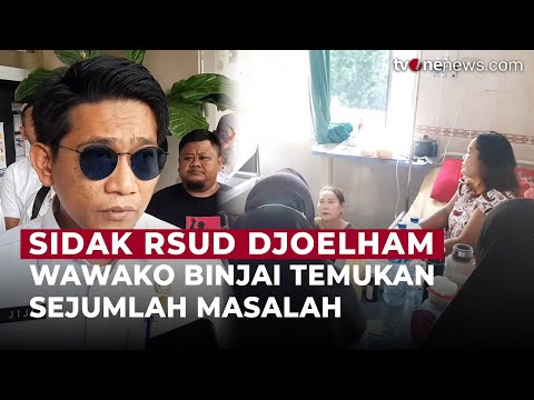 Pelayanan RS Buruk, Wakil Wali Kota Binjai Lakukan Sidak | OneNews Update