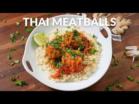 The BEST Thai Curry Meatballs Recipe You’ll Ever Try!