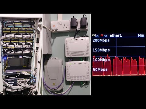 Uni Student Halls Of Residence Network Comms Room Tour: Mikrotik Routerboard, Cisco Switches, Fibre!