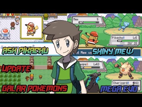 Pokemon Let's Go Pikachu & Let's Go Eevee GBA Game With Gen 8,Mega Evolution,Pokeride & Much More!