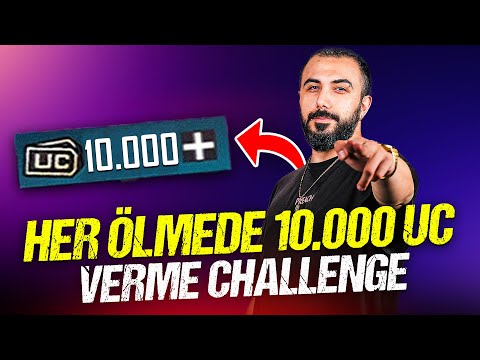 HER ÖLDÜĞÜMDE 1 KİŞİYE 10.000 UC VERME CHALLENGE!! | PUBG MOBILE