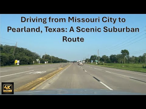 Driving from Missouri City to Pearland, Texas: A Scenic Suburban Route | Drive Time #houstontexas