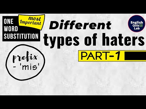 Types of Haters -1