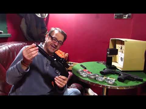 Gamo PT85 VS Crossman 1077 power test.