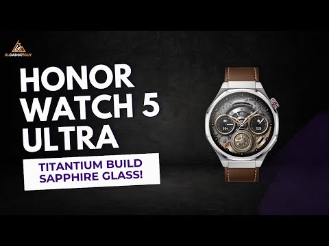 Honor Watch 5 Ultra Hands On: First ULTRA Smartwatch from Honor!