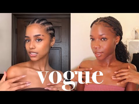 i followed tyla’s vogue beauty secrets 💕✨