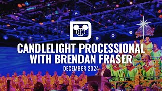 EPCOT Candlelight Processional with Brendan Fraser | December 2024 | 4K Show