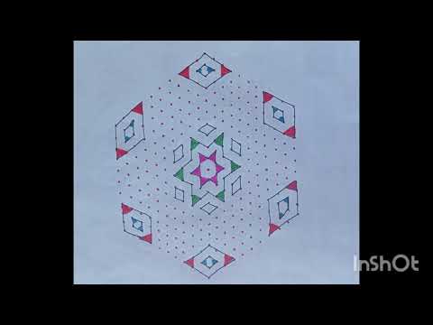 21*11dotsrangoli/kolam/mugglu/tipkayacharangoli