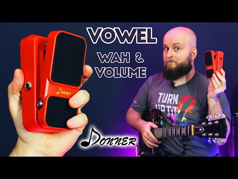 Vowel Mini Wah & Volume Pedal By Donner Review And Demo