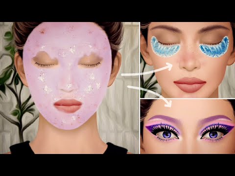 Animated ASMR Makeup #asmr #animated #makeup