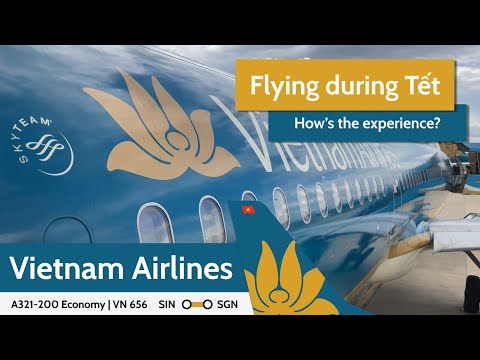 Travelling on Vietnam Airlines during Tết - How did it go? | A321 Singapore to Ho Chi Minh City