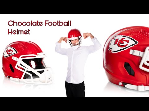 Chocolate Football Helmet!