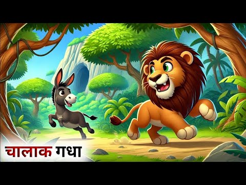 एक बुद्धिमान गधे की कहानी || Hindi Cartoon || Hindi moral Kahani | Kahaniyan #kahani