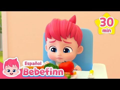 Aprende Buenos Modales en la Mesa🍽️ | Hora de Comer | Canciones Infantiles | Bebefinn en español