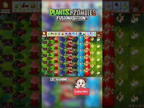 Plants Vs Zombie Fusion Edition‼️#shorts #pvz #pvzfusion #plantsvszombies #plantsvszombiesfusion