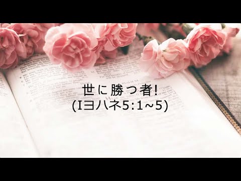 [イェウォン教会 日本語礼拝局] 2024.12.08 - 2部 全体礼拝  - 世に勝つ者!(Ⅰヨハ5:1-5)