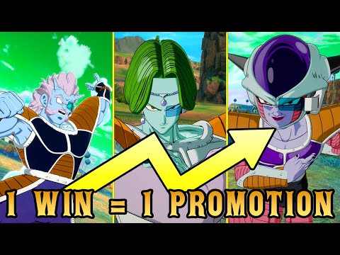 If I Win, I Get Promoted in the Frieza Force in Dragon Ball Sparking! Zero Online Ranked