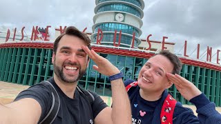 Disney Cruise Line Vlog | Day 1 | Disney Treasure Embarkation Day | January 2025 | Adam Hattan