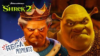 Shreks Royals Dinner Disaster 😤 🍽️ 😡 | Shrek 2 | Extended Preview | Movie Moments | Mega Moments