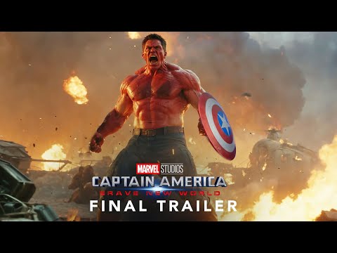 Captain America: Brave New World (2025) - Final Trailer | Anthony Mackie, Harrison Ford