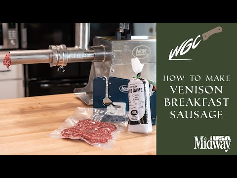 How to Make Venison Breakfast Sausage | Wild Game Cook