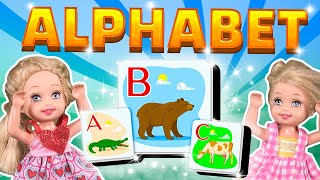 Barbie - The Twins Learn the Alphabet | Ep.114