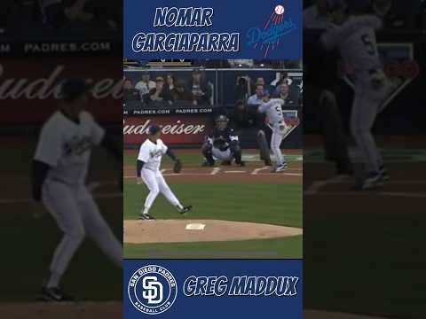 Padres Greg Maddux VS Dodgers Nomar Garciaparra June 6, 2007 #MLB #baseball