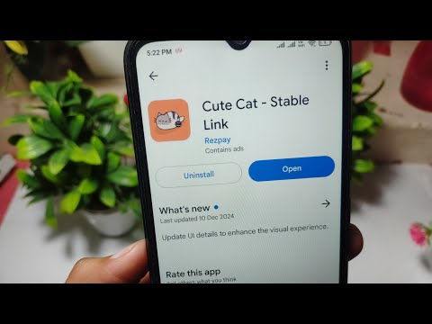 cute cat app kaise use kare !! how to use cute cat stable link app