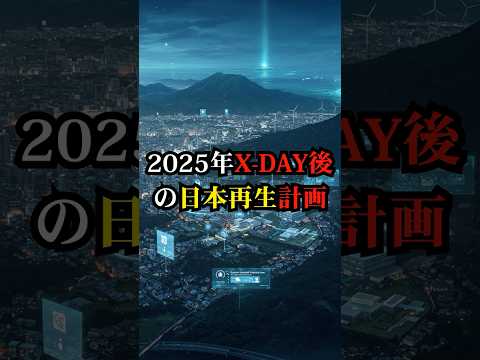 2025年、X DAY後の日本再生計画【都市伝説 予言 雑学 怪談 2025年 】【予告編】