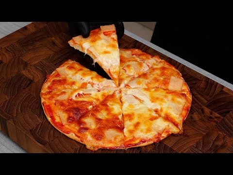 How to make Cheese Ham Delicious Simple Pizza | How to Make Homemade Pizza🍕🍕🍕