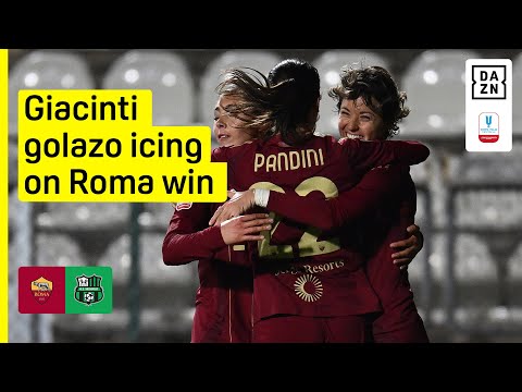 HIGHLIGHTS | AS Roma vs.US Sassuolo (Coppa Italia Femminile 2024-25 Semi-Final 2nd Leg)