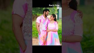 Puvi and Priya Dazzling Pics 💕💕💕💕 # Couple Love # Shorts